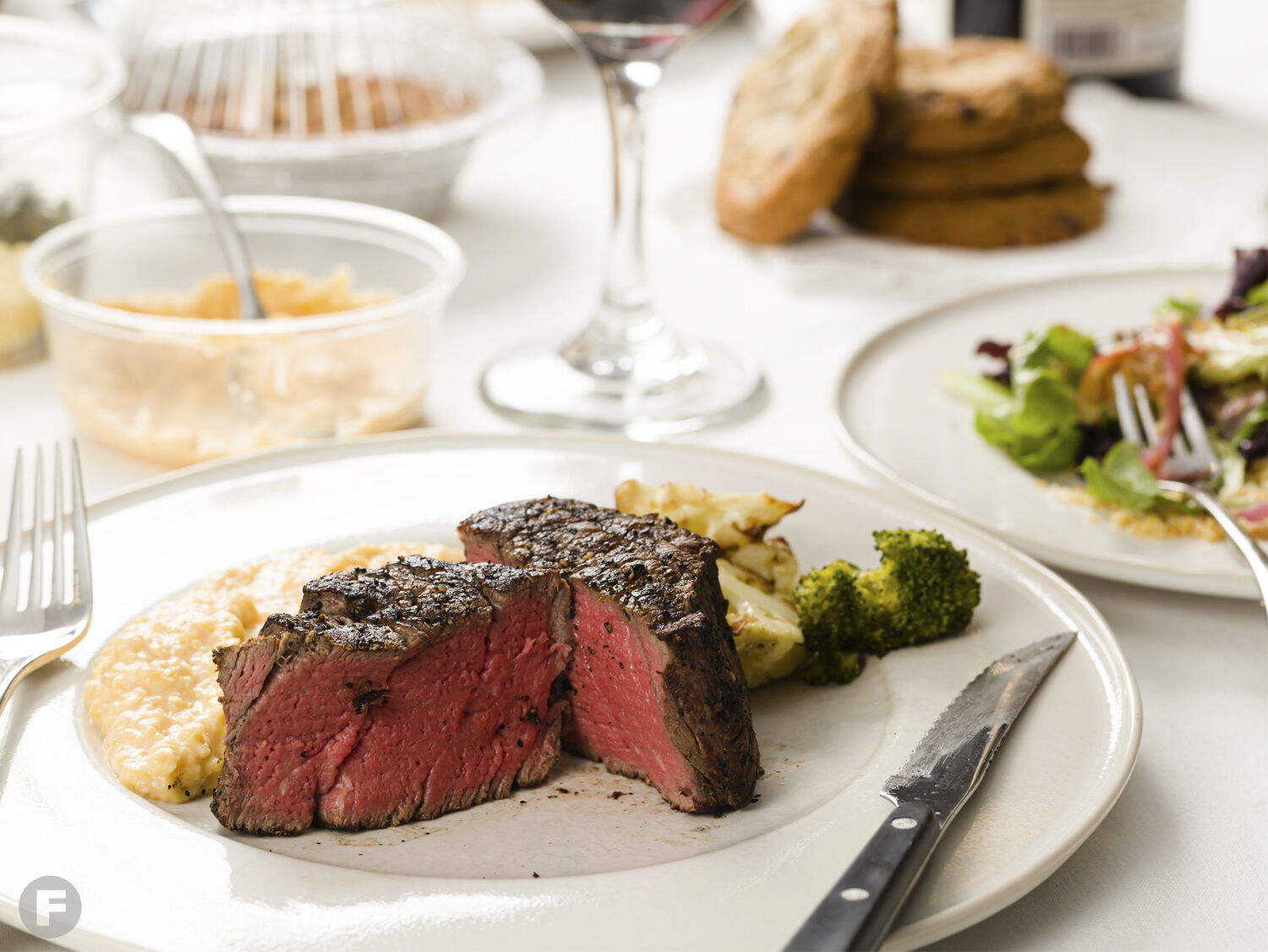 Sidney Street Cafe: Beef tenderloin dinner for two